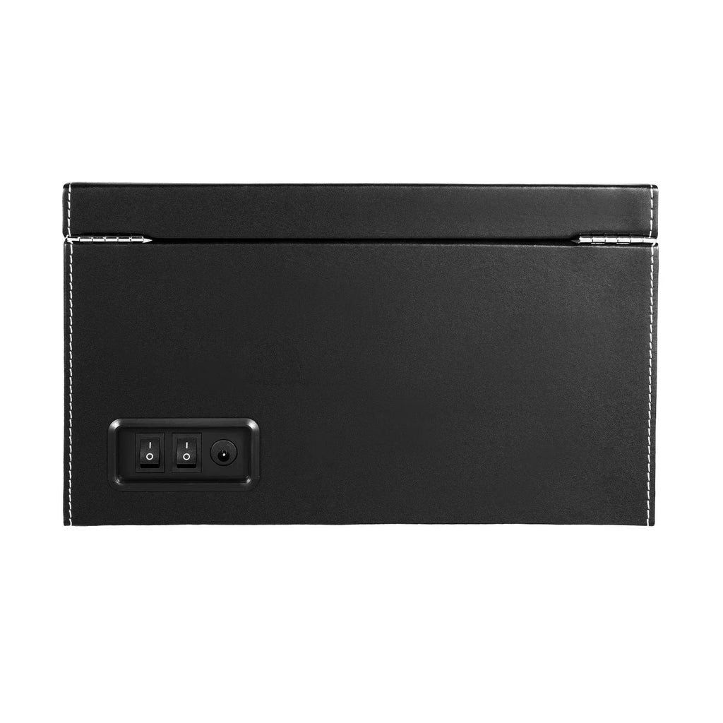 4+6 Automatic Watch Winder Box – PU Leather & Wood Case Watch Winder Box Qme