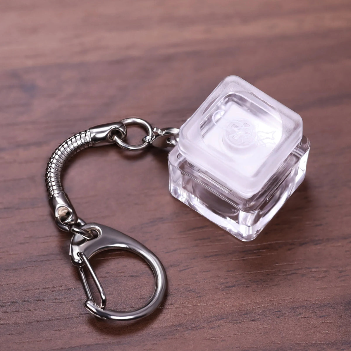 12-Button Acrylic Mechanical Keyboard Fidget Toy | 12 Colors Mechanical Fidget Toy Qme