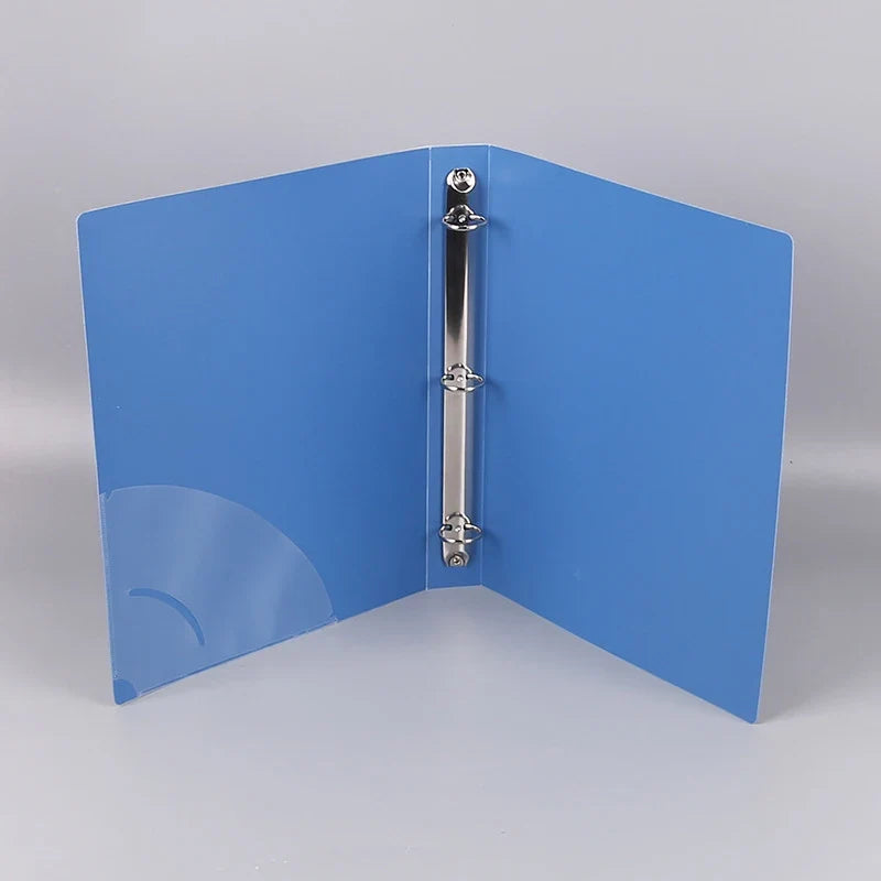 Transparent Loose Leaf Binder Folder | Office File Organizer Document Folder Qme