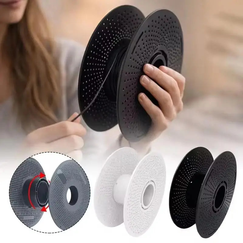 Empty 3D Printer Filament Spool – Detachable Porous ABS Holder Filament Spool Qme