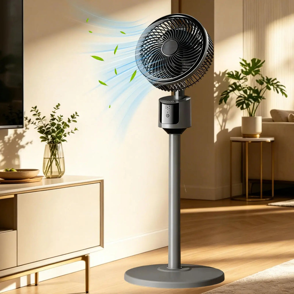 Heavy Duty Quiet Air Circulation Fan – Bedroom, Office & Dorm Air Circulation Fan Qme