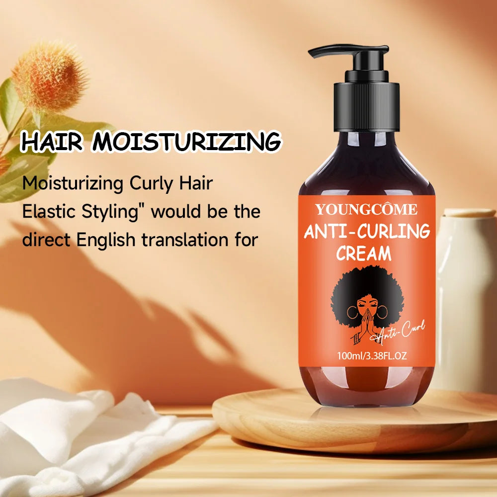 YOUNGCOME Curl Defining Styling Lotion 100ml | Frizz Control Curl Styling Lotion Qst