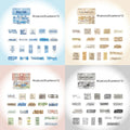 160 Sheets Embossed Guitar Note Paper Stickers DIY Scrapbook Decorative Paper Stickers Qme A