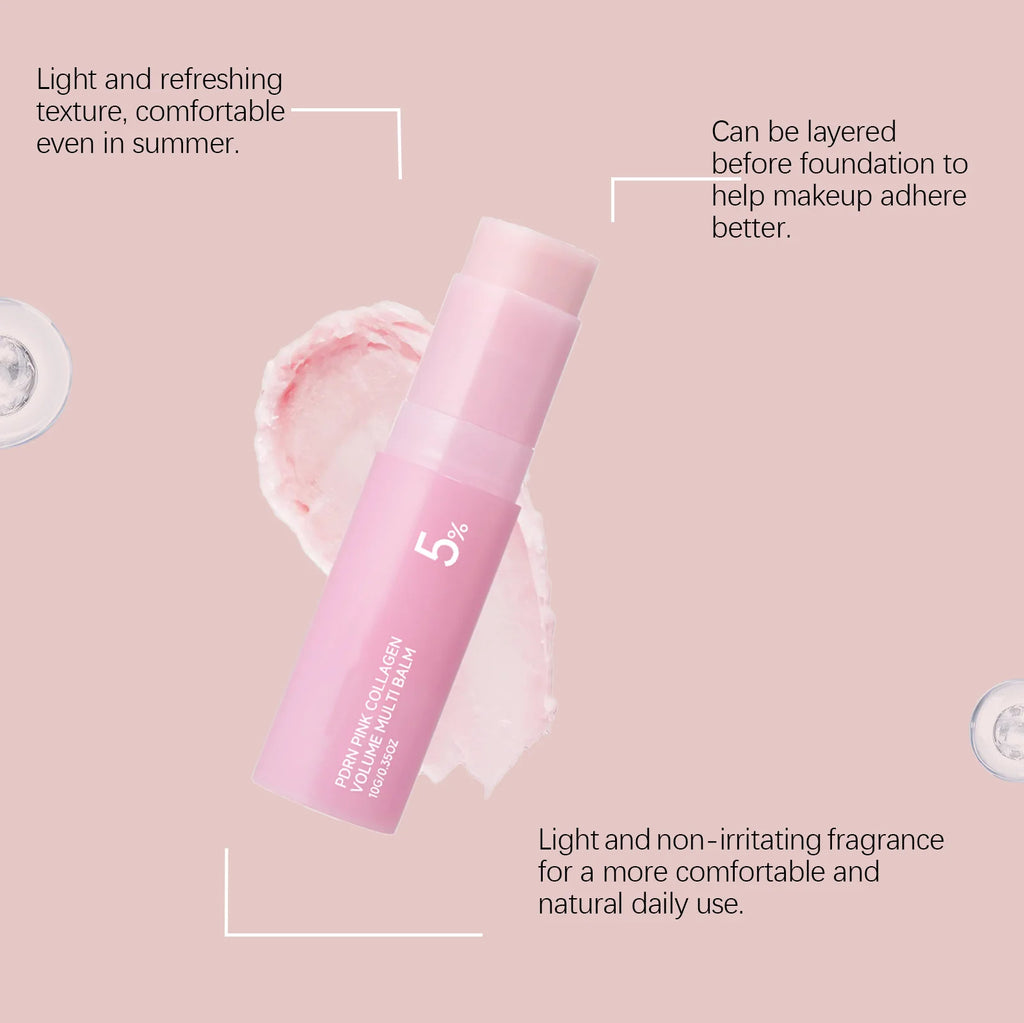 Pink Multi-Effect Moisturizing Stick – Hydrating Face & Neck Moisturizing Stick Qst