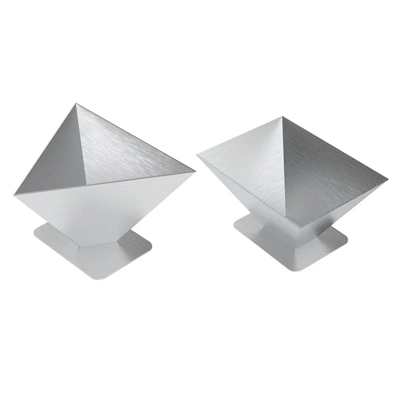 Stainless Steel Zongzi Mold – Triangle & Rectangle Rice Ball Baking Mold Qst