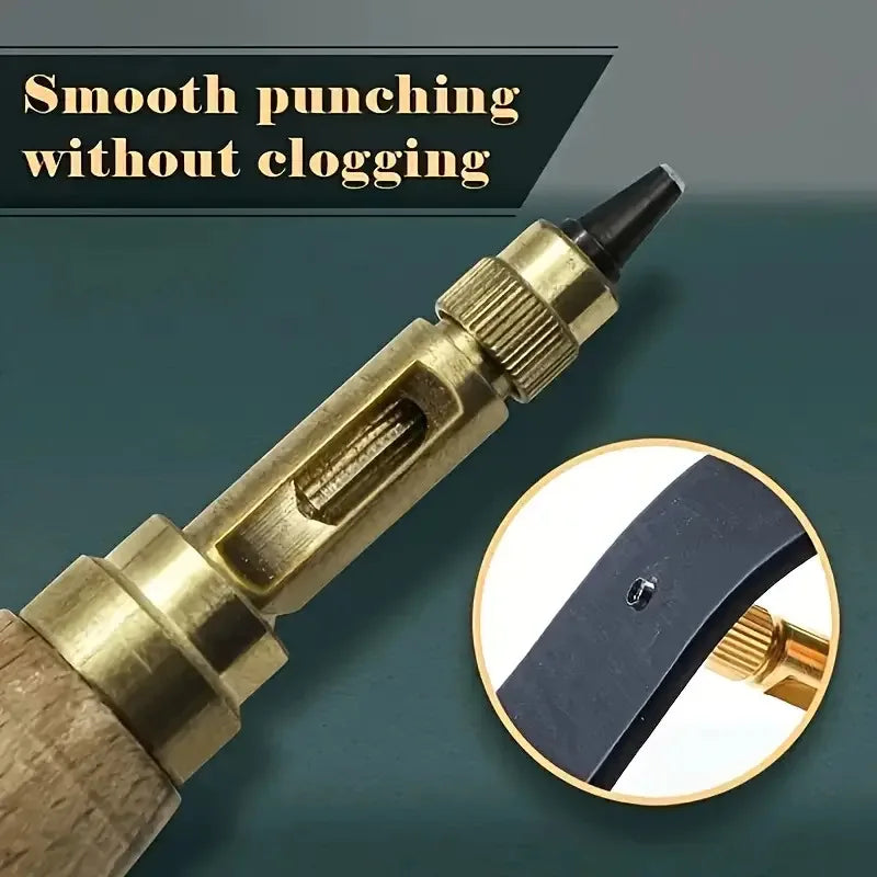 Manual Rotary Punch Tool – Hard Alloy, Interchangeable Tips | Qme Rotary Punch Tool Qme