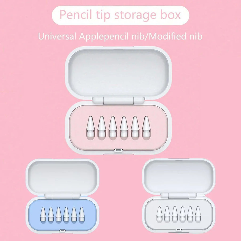 Apple Pencil Tip Storage Box – Compatible Gen 1 & 2 Pencil Tip Storage Box Qme