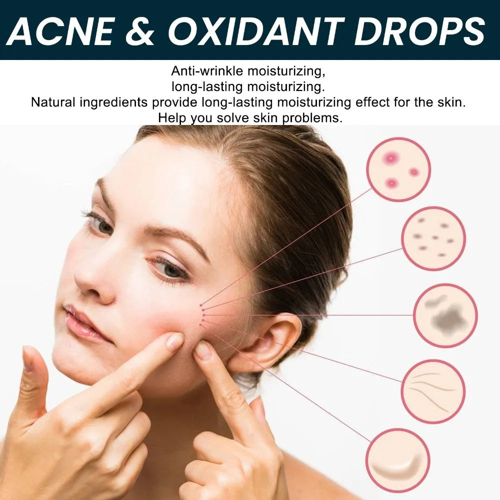 Googeer Organic Hydrating Face Drops – Dandelion & Licorice 30ml Organic Face Serum Qst