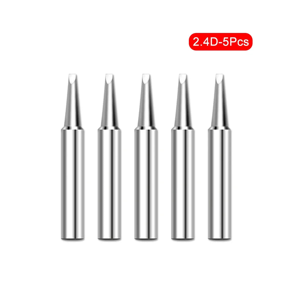 900M Pure Copper Lead-Free Soldering Iron Tips – Electric Soldering Iron Tip Qme 2.4D 2