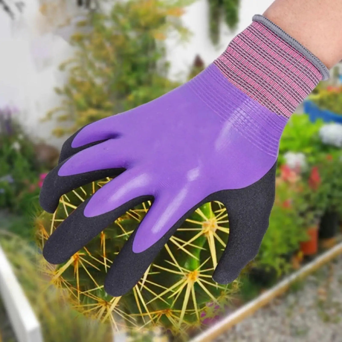 Women's Latex Protective Gloves – Kitchen, Cleaning & Garden Protective Latex Gloves Qme