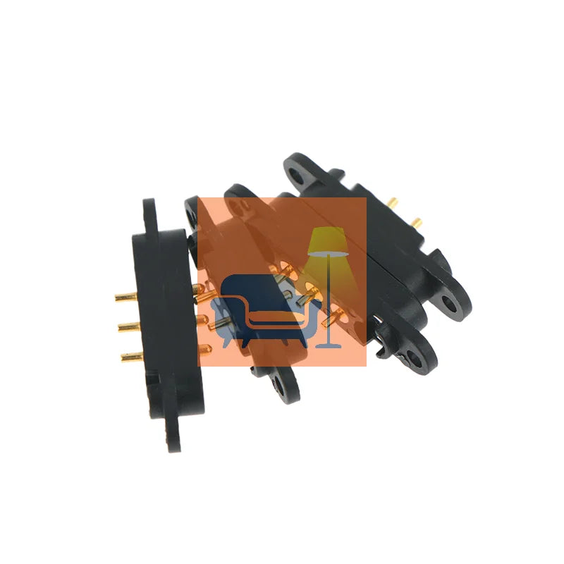 DC 12V 3A Waterproof Magnetic Pin Connector 3P 4P Magnetic Pin Connector Qme