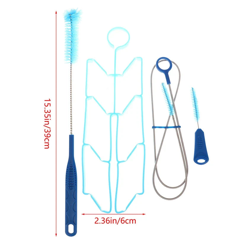 4-in-1 Hydration Bladder Cleaning Brush Kit – Tube & Bag Hydration Bladder Brush Kit Qme 1