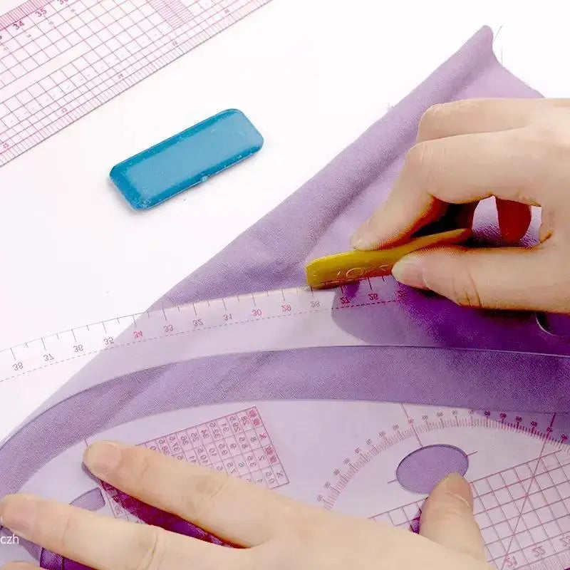 6-Piece French Curve Sewing Ruler Set – Tailoring Templates Sewing Ruler Set Qme