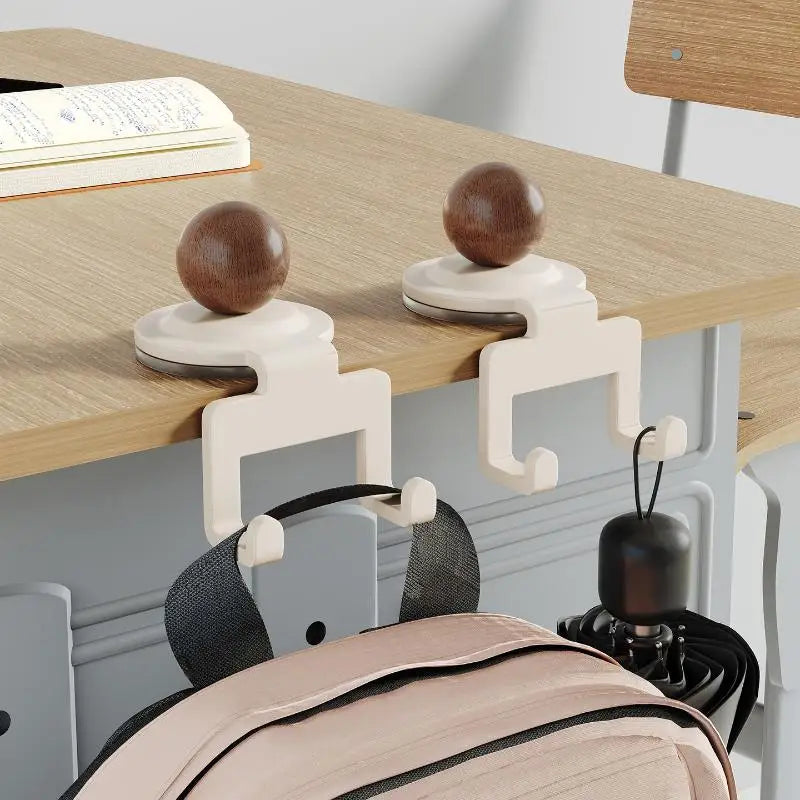 Multifunctional Headphone Holder & Bag Hanger Stand | Metal Headphone Stand & Hanger Qme