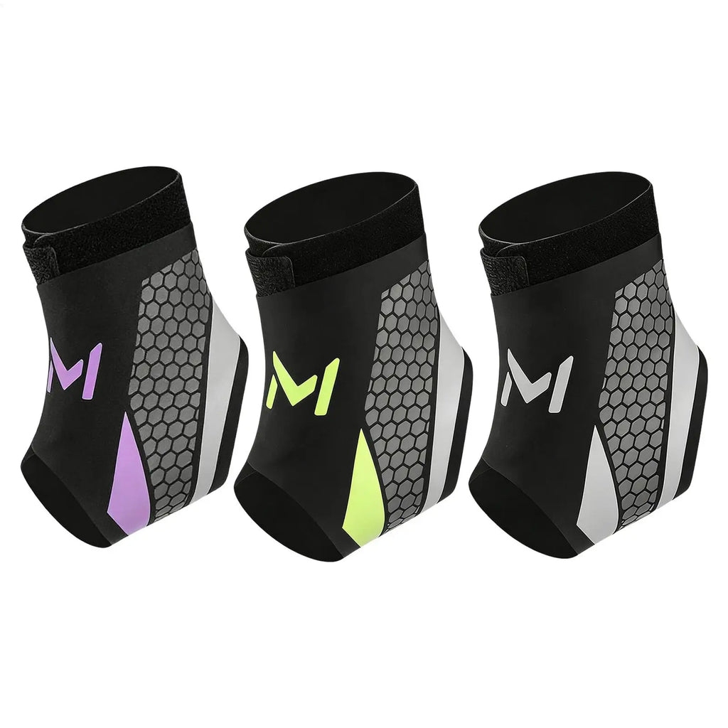 Breathable Ankle Sleeve Brace – Running, Hiking & Exercise Ankle Support Sleeve Qme