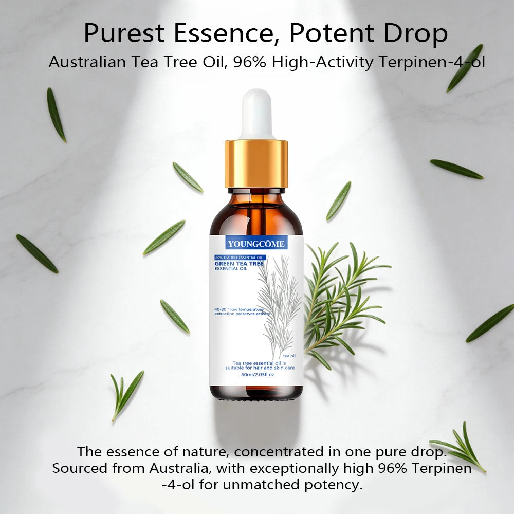 YOUNGCOME Green Tea Face Serum – Brighten, Firm & Moisturize Face Serum Qst