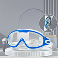 HD Anti-Fog Large Frame Swimming Goggles – Men & Women Swimming Goggles Qst Blue