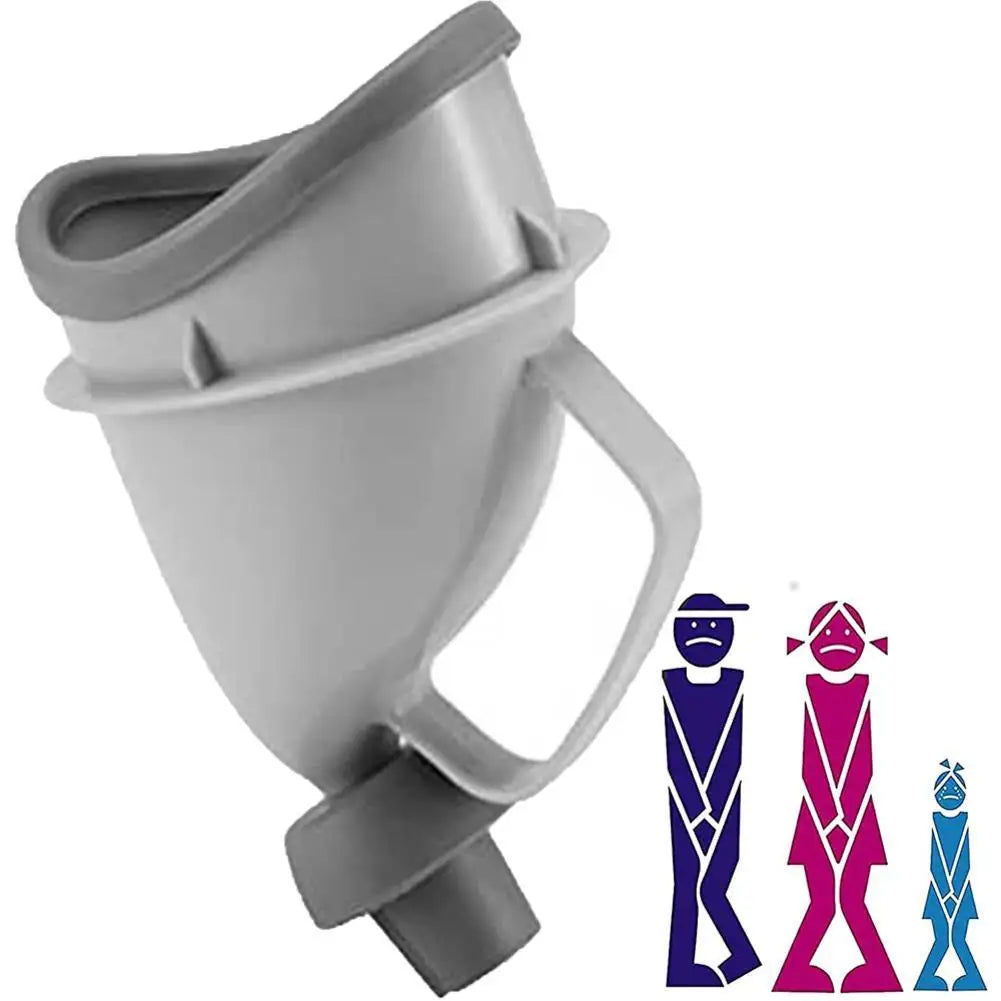 Portable Camping Urinal Funnel – Unisex Outdoor Travel Toilet Portable Urinal Funnel Qme