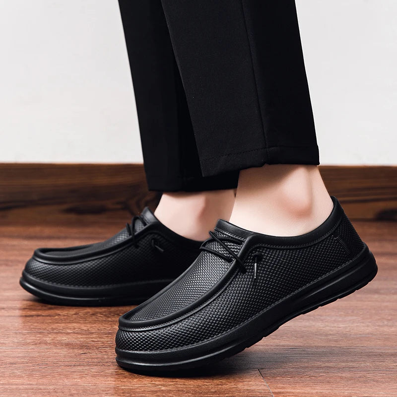 Men's Non-Slip Waterproof Chef Work Shoes | Sizes 38–48 Chef Work Shoes Qst
