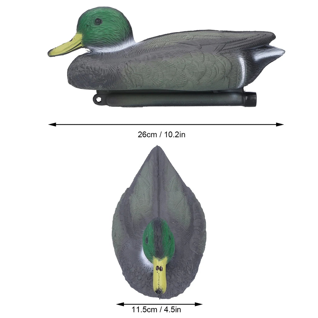 Floating Plastic Duck Decor – Garden Pond Pool Ornament Garden Pond Ornament Qme