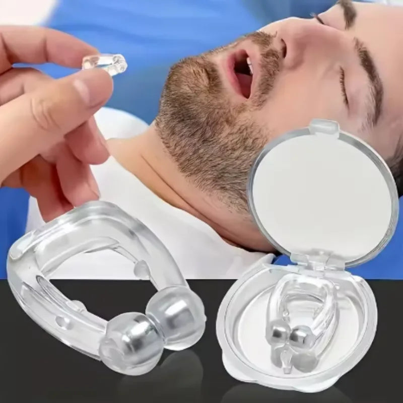 Magnetic Nose Clip for Easy Breathing & Better Sleep Nasal Breathing Clip Qme