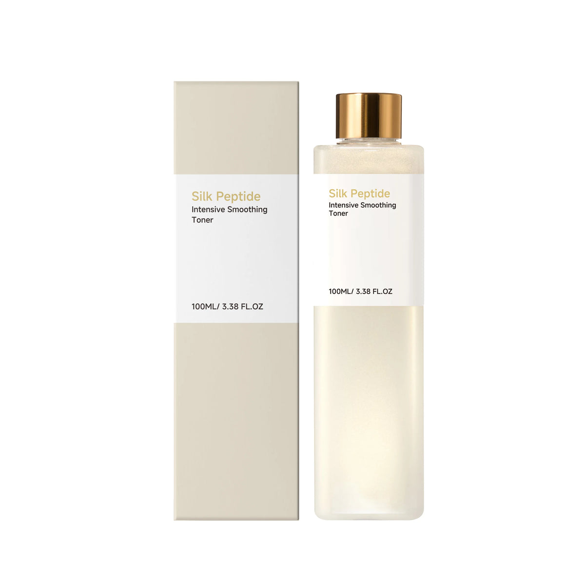 Silk Peptide Smoothing Toner – Hydrating Daily Facial Care Facial Toner Qst 1pc
