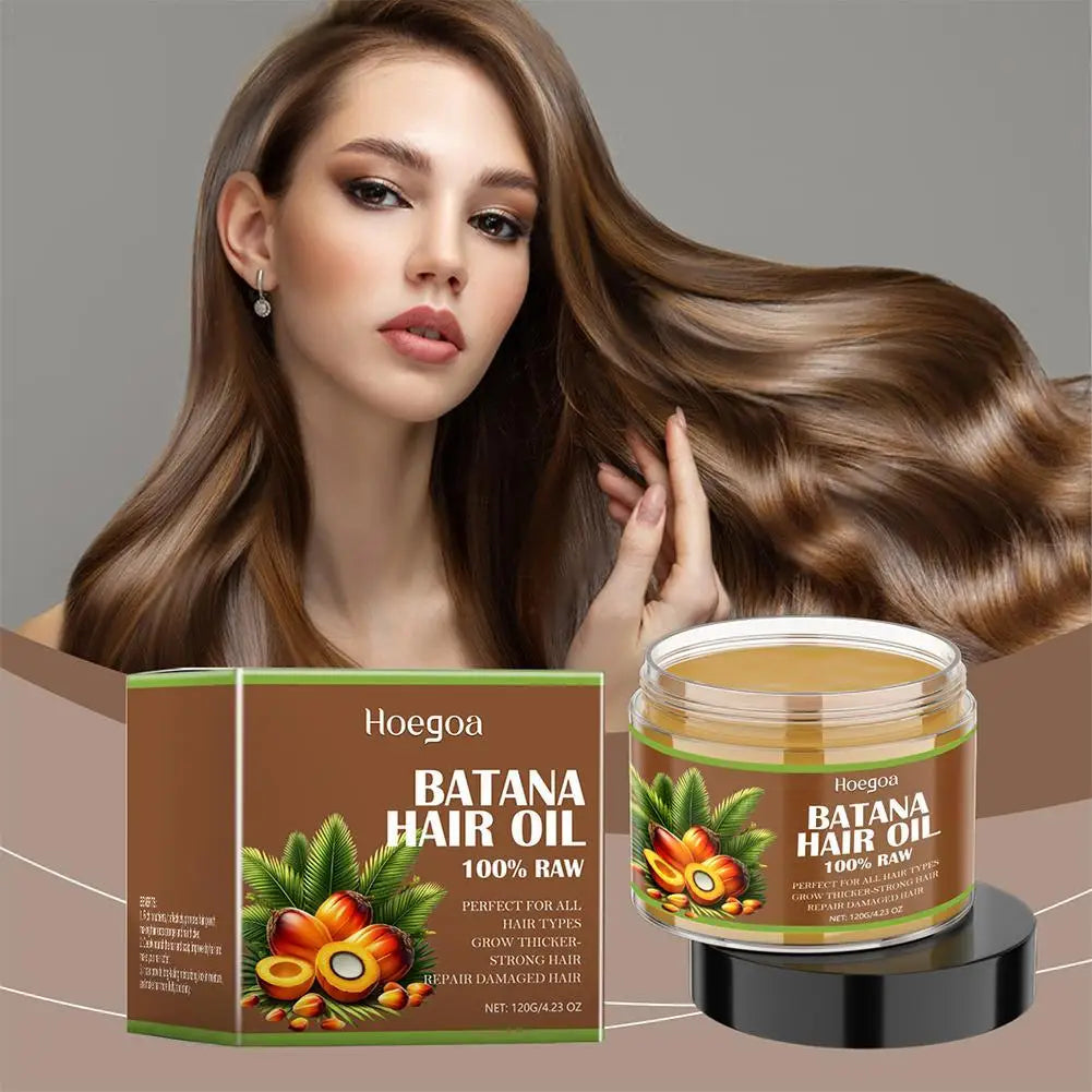 Organic Batana Hair Oil – Scalp & Hair Strengthening Treatment Hair Treatment Oil Qme