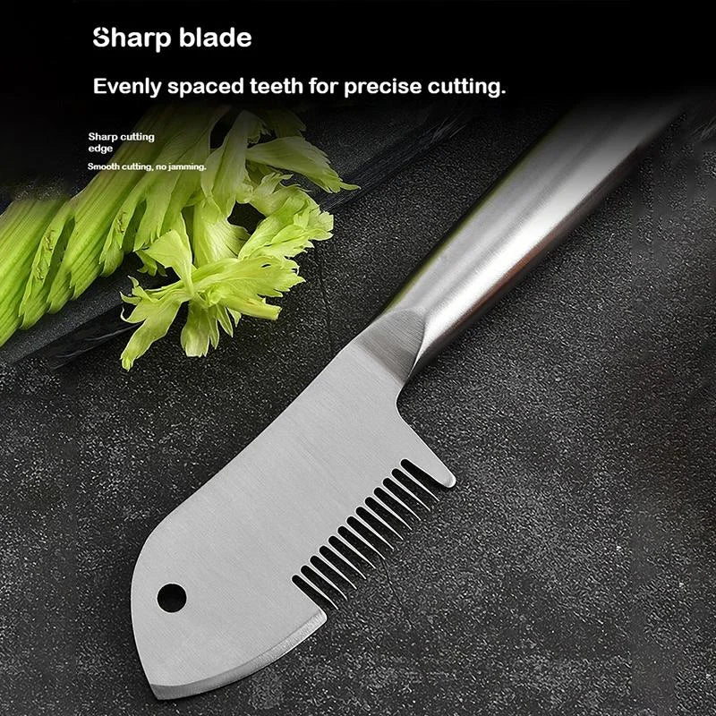 Stainless Steel Green Onion Cutter Shredder & Slicer Vegetable Slicer Qme