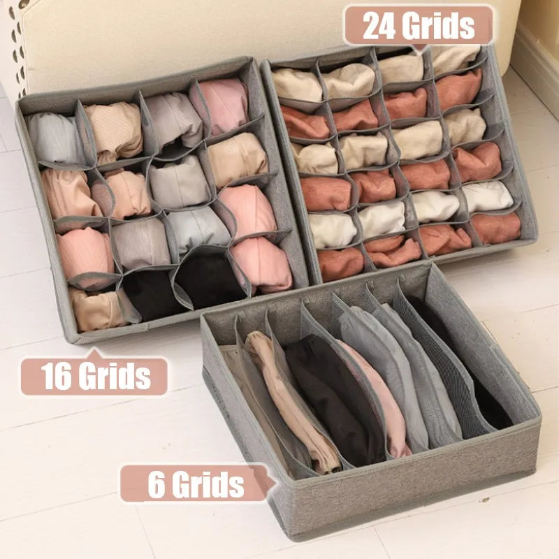 Drawer Organizer for Socks, Underwear, Bras & Ties Drawer Organizer Qme