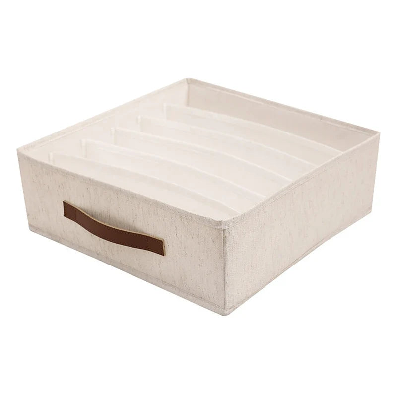 Wardrobe Drawer Organizer for Clothes, Ties, Socks & Bras Drawer Organizer Qme