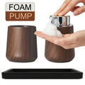 Bathroom Countertop Organizer Set – Soap Dispenser & Storage Bathroom Organizer Set Qme FOAM-SET B