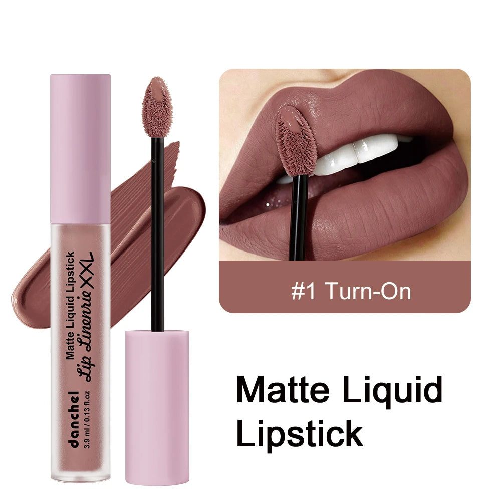 Matte Liquid Lip Gloss 16H Long Wear Transfer-Proof Arrow Tip Matte Liquid Lip Gloss Qst 01