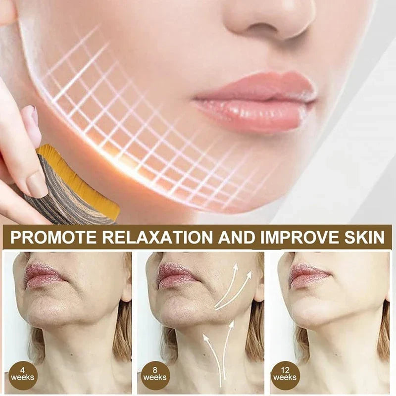 Facial Dry Brushing Tool – Contouring & Lymphatic Massage Facial Dry Brush Qme