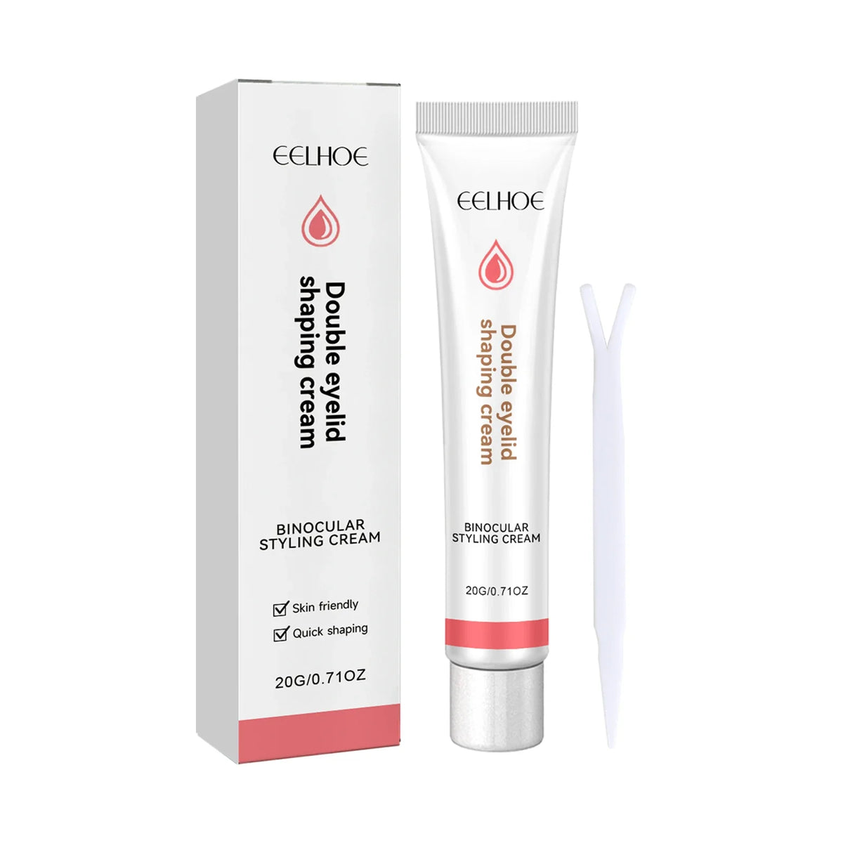 Double Eyelid Styling Cream – Natural Invisible Eye Lift Eyelid Adhesive Cream Qme 1 Set