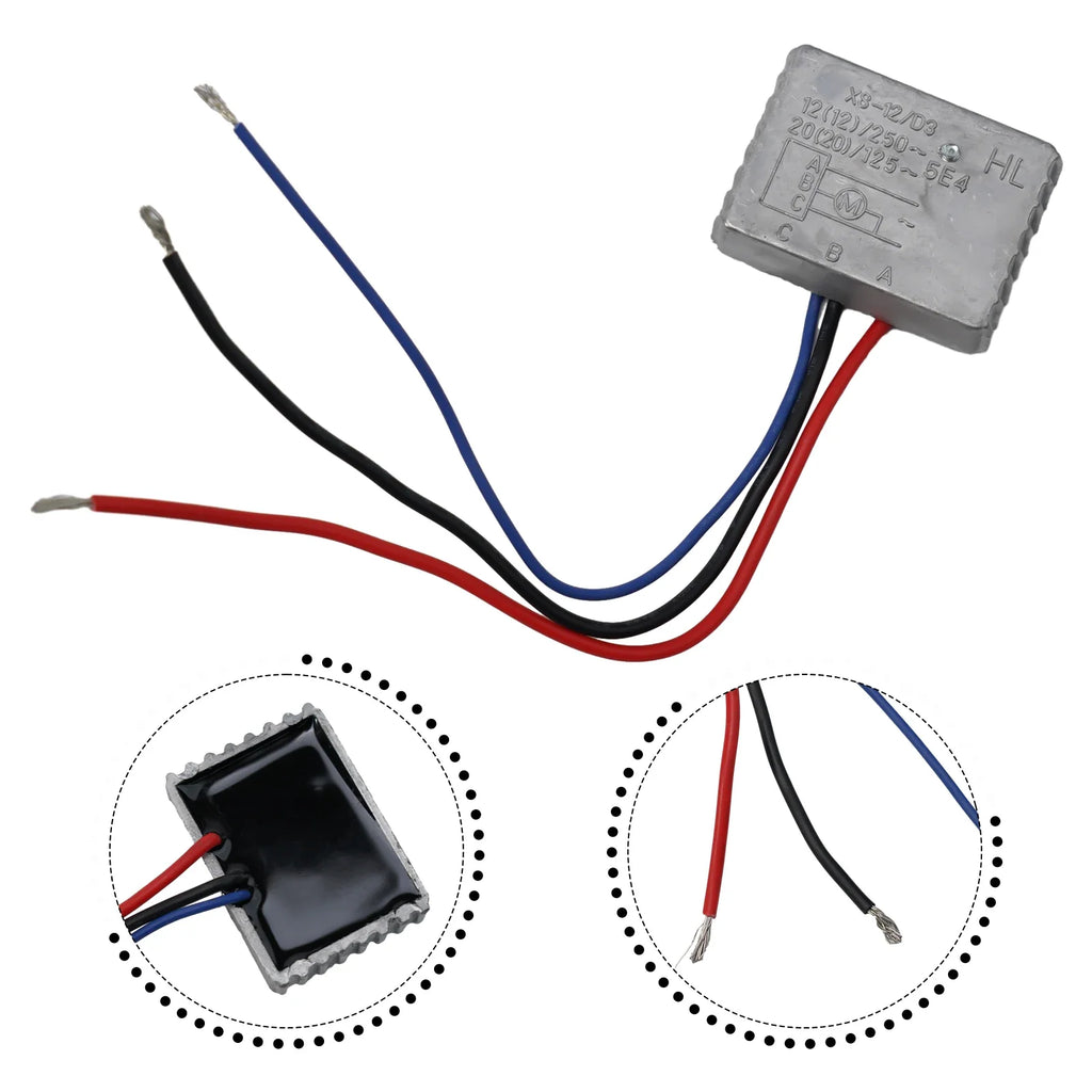 Soft Start Switch Current Limiter Module for Angle Grinders Power Tool Accessory Qme Default Title