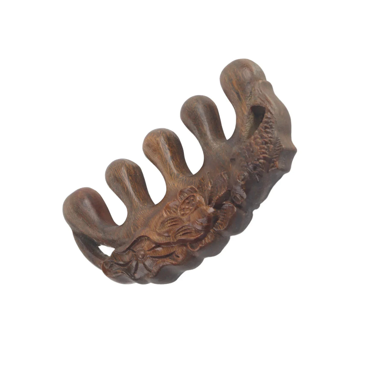 Wide Tooth Sandalwood Scalp Massage Comb – Head & Neck Scalp Massage Comb Qme