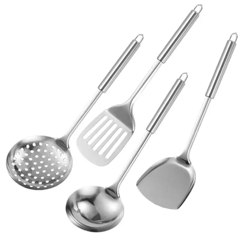 Stainless Steel Kitchen Utensils – Shovel, Spoon & Turner Kitchen Cooking Utensil Qst