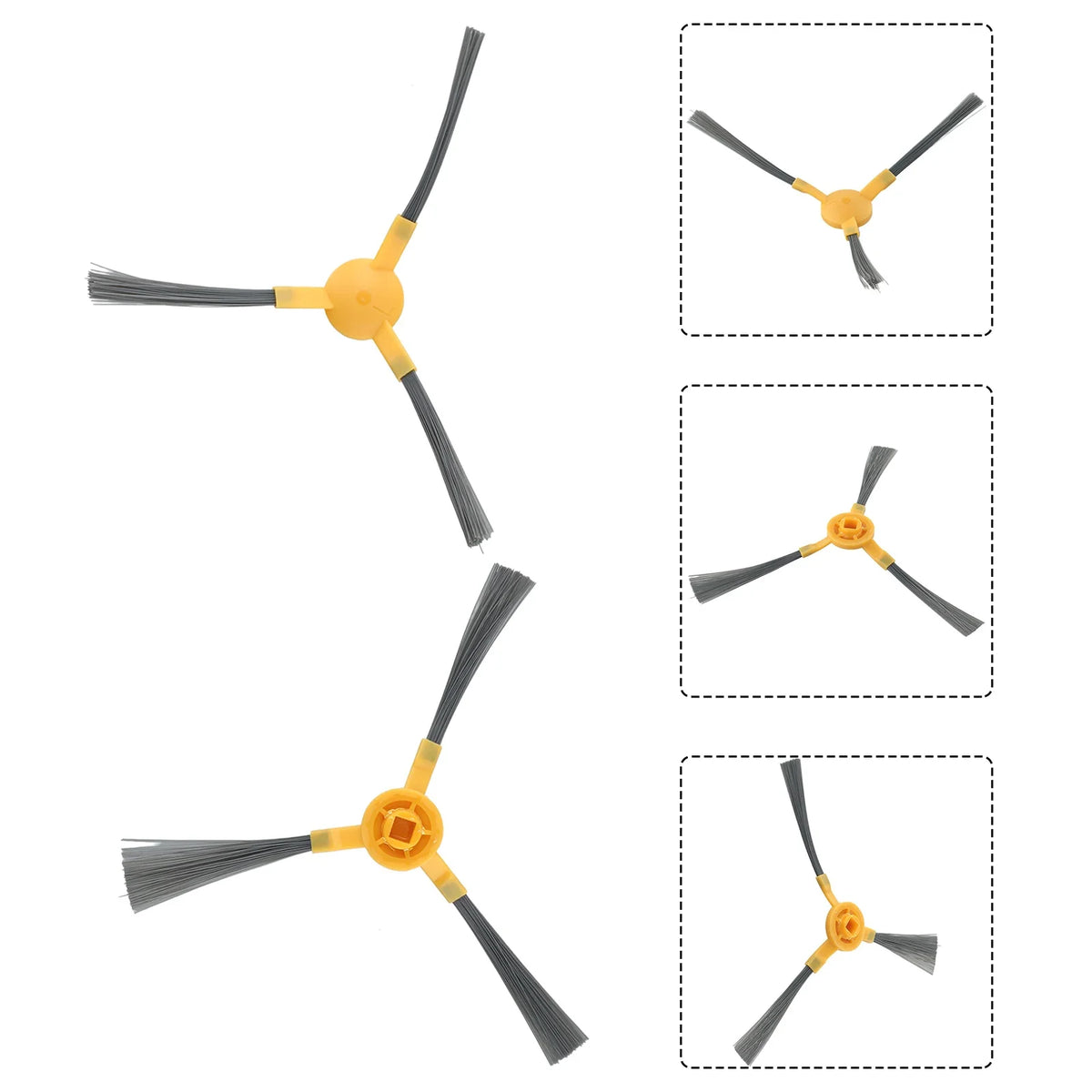 Replacement Side Brushes for Robot Vacuum T550W T560H | Qme Vacuum Brush Replacement Qme