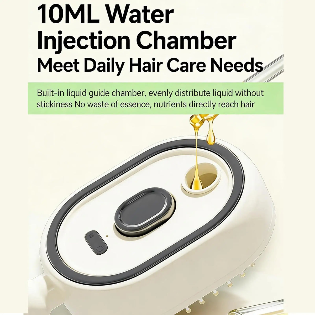Rechargeable Steam Hair Brush – Detangling & Smoothing Comb Steam Hair Brush Qme
