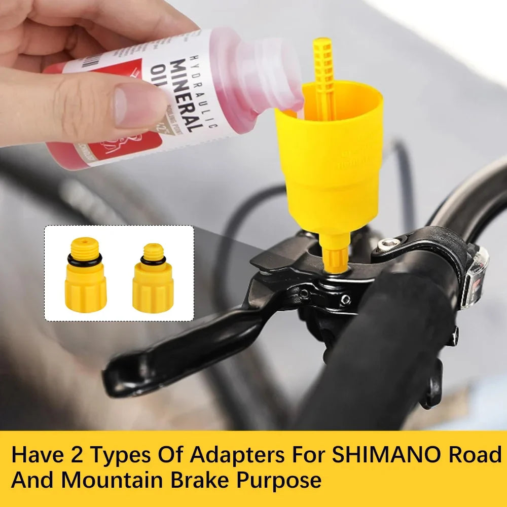 Hydraulic Disc Brake Mineral Oil Bleed Kit – MTB & Road Bike Brake Bleed Kit Qme