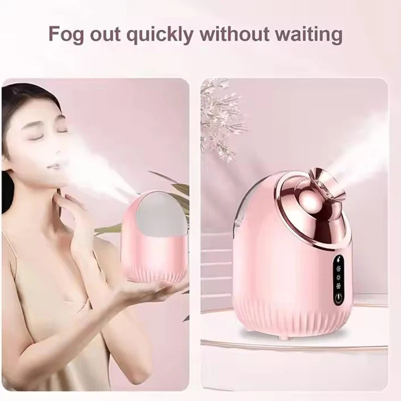 Vilnason Nano Mist Face Steamer – Cold Hot Facial Sauna Facial Steamer Qst