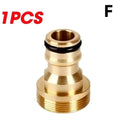 Universal M22 M24 Kitchen Faucet Adapter – Brass Hose Connector Faucet Hose Adapter Qme 1Pc