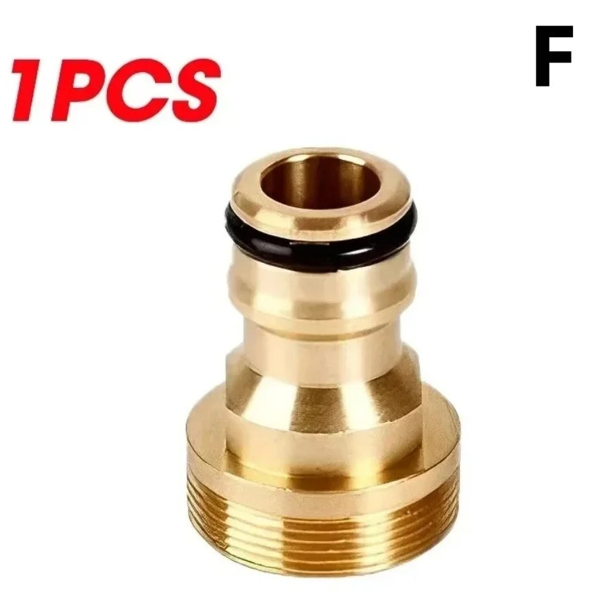 Universal M22 M24 Kitchen Faucet Adapter – Brass Hose Connector Faucet Hose Adapter Qme 1Pc