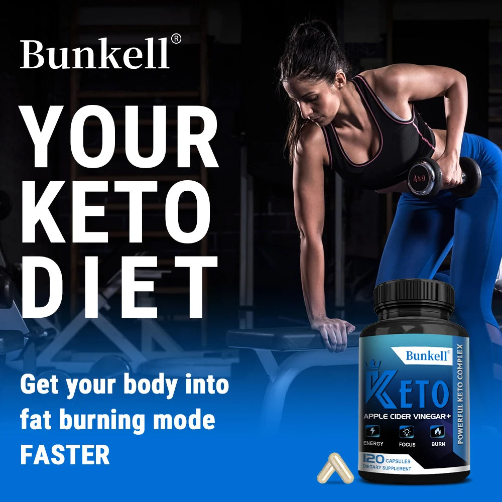 Keto + ACV Capsules – Ketosis & Weight Management, 60ct Keto ACV Supplement Qst