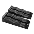 RV Leveling Ramps 11,000 LBS Wheel Chock & Leveler – 2 Pack RV Leveling Ramps Qme black