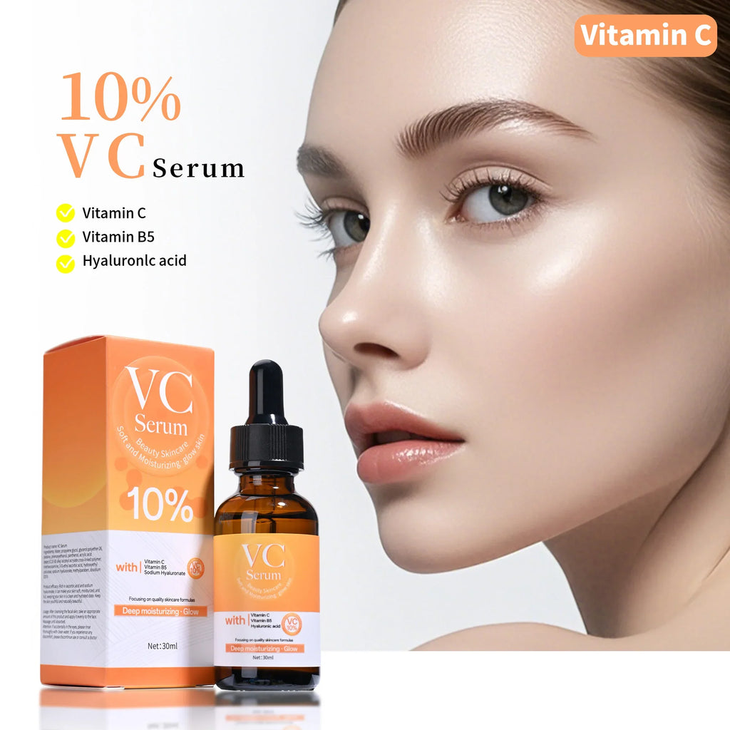 Vitamin C Facial Essence – Hyaluronic Acid & Vitamin B5 | Qme Facial Essence Serum Qme