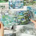 Y2K Kawaii Cut Film Sticker Book – DIY Journal & Craft Decor DIY Sticker Book Qme B