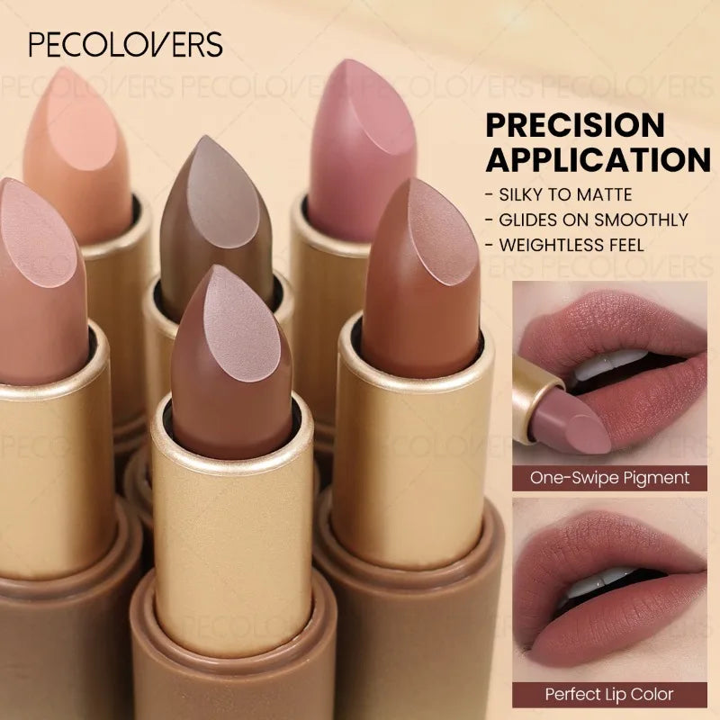 Qme Velvet Matte Lipstick | Reddish Brown & Deep Berry Matte Lipstick Qme