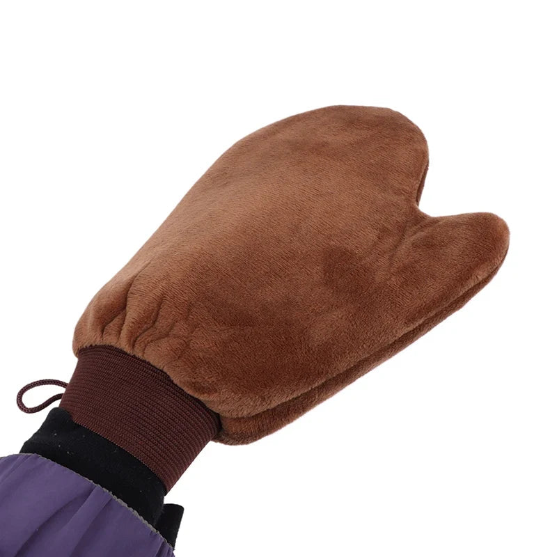 Reusable Fingerless Self-Tanning Glove for Lotion & Mousse Self-Tanning Applicator Qme