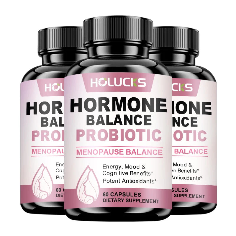 Women's Daily Wellness Probiotic Capsules – Mood & Energy Wellness Supplement Capsules Qst 60pcs - 3 BOX